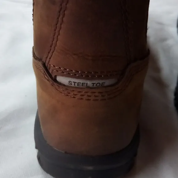 Cat wheelbase caterpillar steel toe boots 12