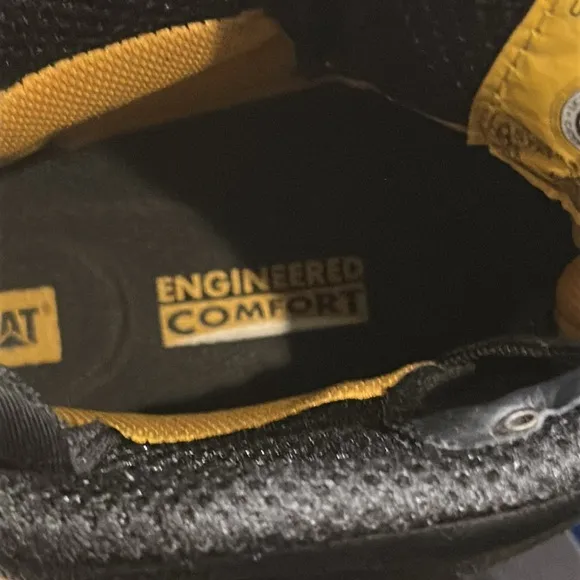 Caterpillar CAT leather steel toe duofuse laceUp work construction boots 12 wide