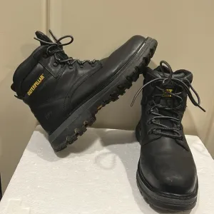 Caterpillar CAT leather steel toe duofuse laceUp work construction boots 12 wide