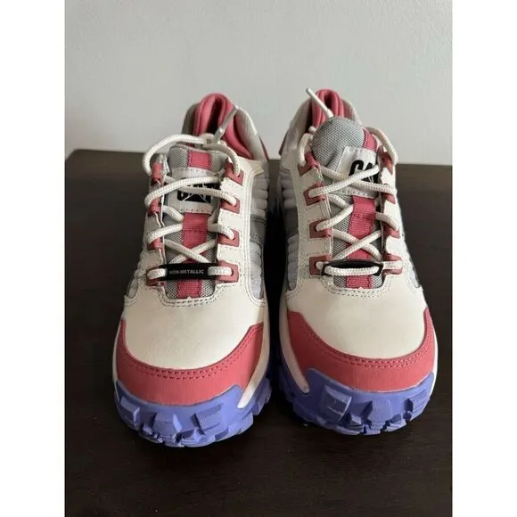 Caterpillar CAT Womens Invader Gray Composite Safety Shoes 6 W Sneaker Work