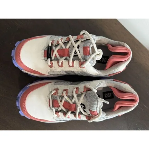 Caterpillar CAT Womens Invader Gray Composite Safety Shoes 6 W Sneaker Work