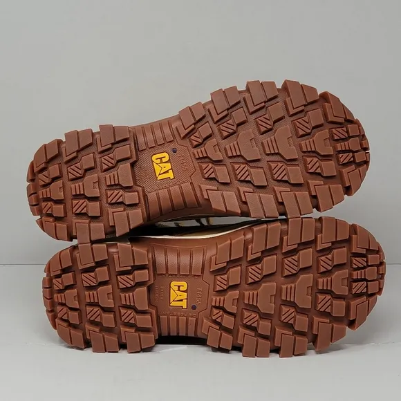 Caterpillar Men's Invader Hi Steel Toe Boots Honey Reset P91286 Size 13 New