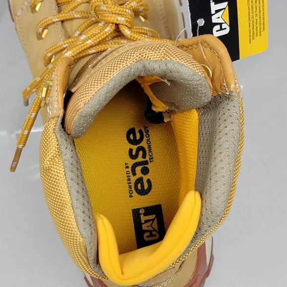 Caterpillar Men's Invader Hi Steel Toe Boots Honey Reset P91286 Size 13 New