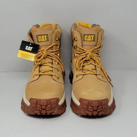 Caterpillar Men's Invader Hi Steel Toe Boots Honey Reset P91286 Size 13 New