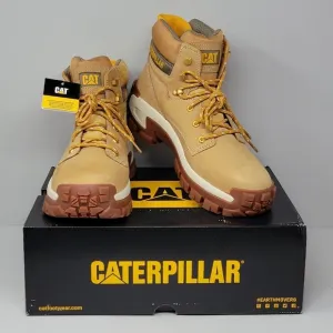 Caterpillar Men's Invader Hi Steel Toe Boots Honey Reset P91286 Size 13 New