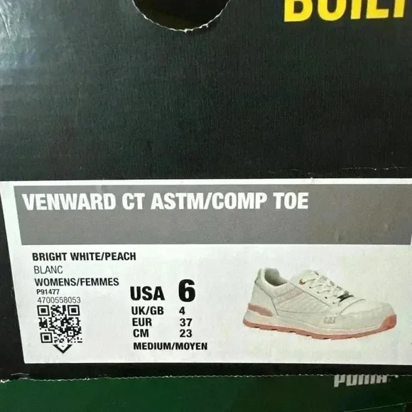 Caterpillar Venward CT ASTM/COMP Toe Shoes US 6 Slip Resistance Composite Toe