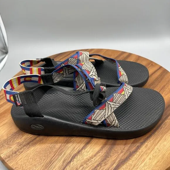 Chaco Ecotread Sandals Mens Size 12 Triangle Angora Adjustable Strap Walking