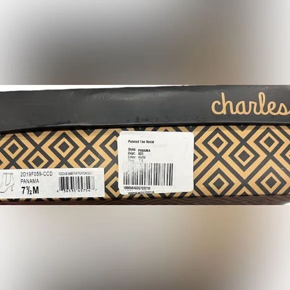 CHARLES by Charles David Panama Snake Animal Print Boots BNWT