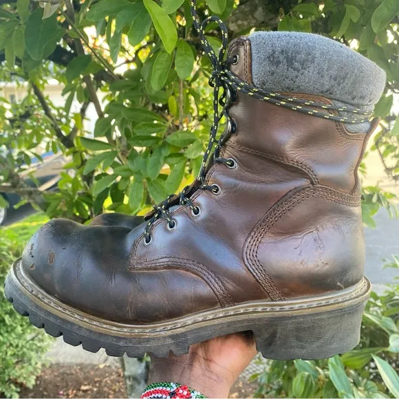 Chippewa IQ Steel Toe Boots # 55026 Sz. 10.5XW