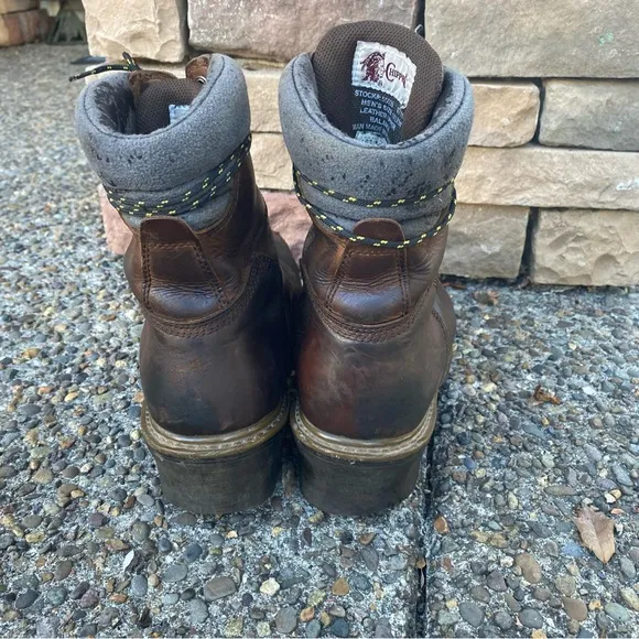 Chippewa IQ Steel Toe Boots # 55026 Sz. 10.5XW
