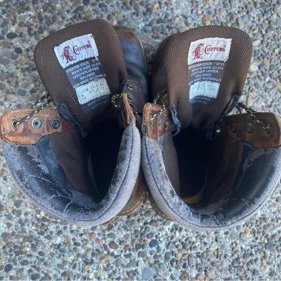 Chippewa IQ Steel Toe Boots # 55026 Sz. 10.5XW