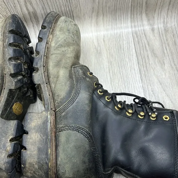 Chippewa Steel Toe Logger Lineman Boots
