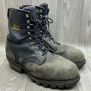 Chippewa Steel Toe Logger Lineman Boots