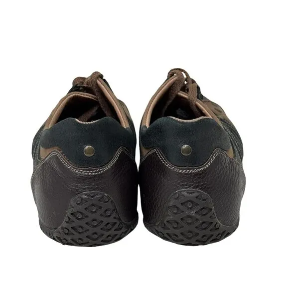 Chris Kaadu Shoes Mens US 8.5 EU 42 Brown Leather Casual Comfort Lace Up
