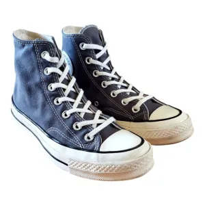 Chuck 70 Vintage Canvas High Top Sneakers Iron Grey Women's 8, Men's Size 6