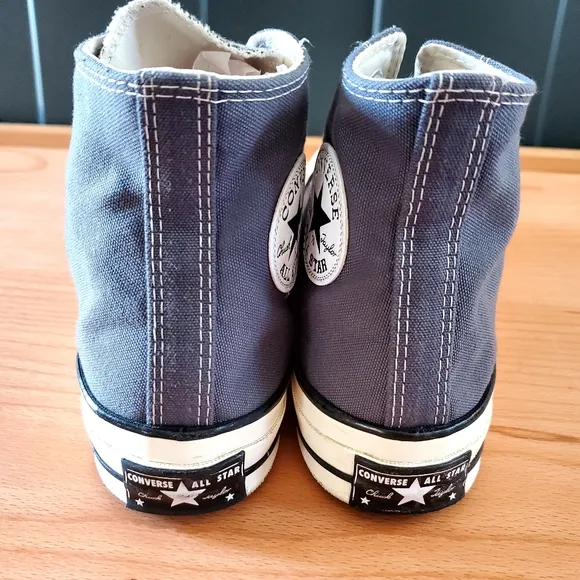 Chuck 70 Vintage Canvas High Top Sneakers Iron Grey Women's 8, Men's Size 6