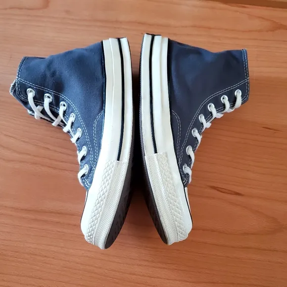 Chuck 70 Vintage Canvas High Top Sneakers Iron Grey Women's 8, Men's Size 6