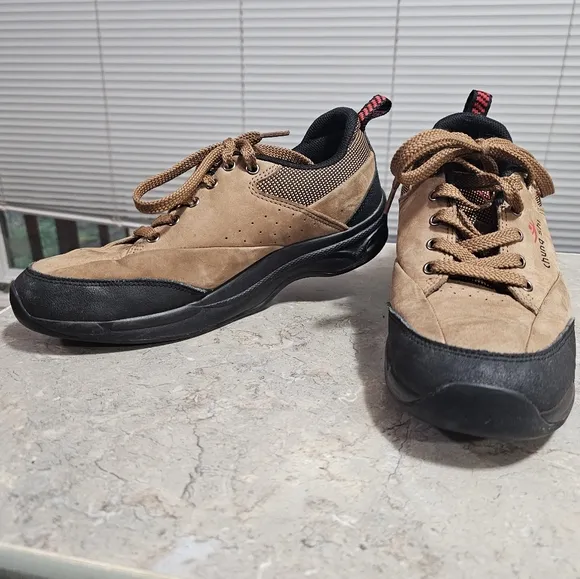 CHUNG SHI Rocker Stafild Toning Shoes in Suede Brown with Black Soles Size 9