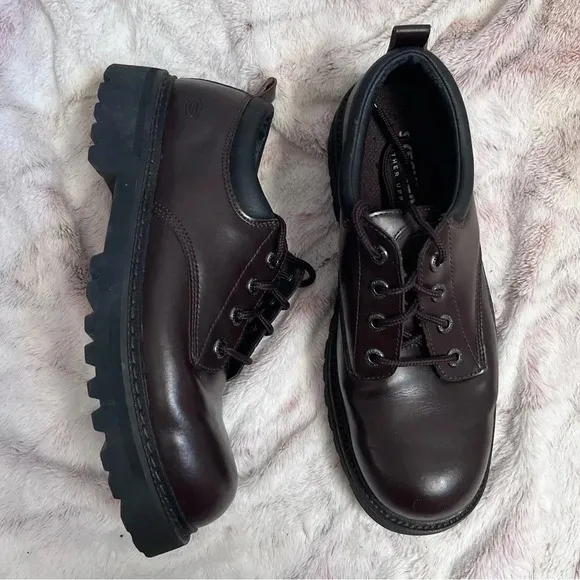 Chunky Platform Skechers Y2K Oxford Sneakers