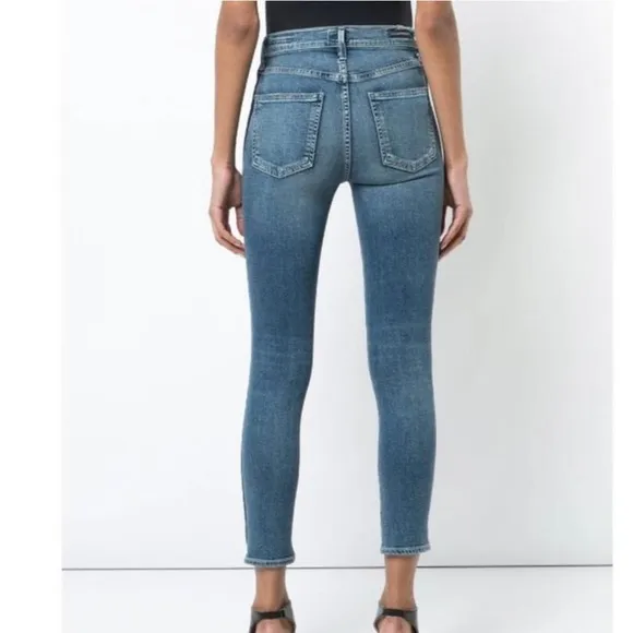 Citizens of Humanity Rocket Crop high rise skinny jeans size 30