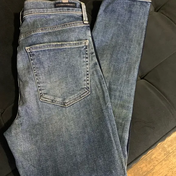 Citizens of Humanity Rocket Crop high rise skinny jeans size 30