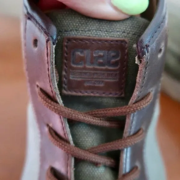 Clae Jones hi top sneakers size 10 1/2