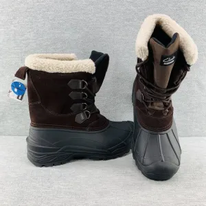 CLARKS 60791279 - Crewson Rise Men's Size 12 Waterproof Brown Boots   B9