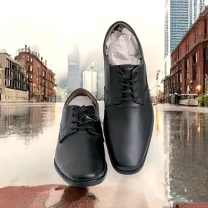 Clarks Light Low Extreme Comfort Lace Up Black Leather Shoes
