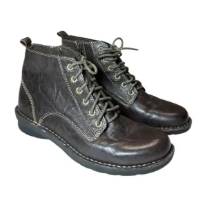 Clarks Nikki North Leather Ankle Boots Womens Size 7.5