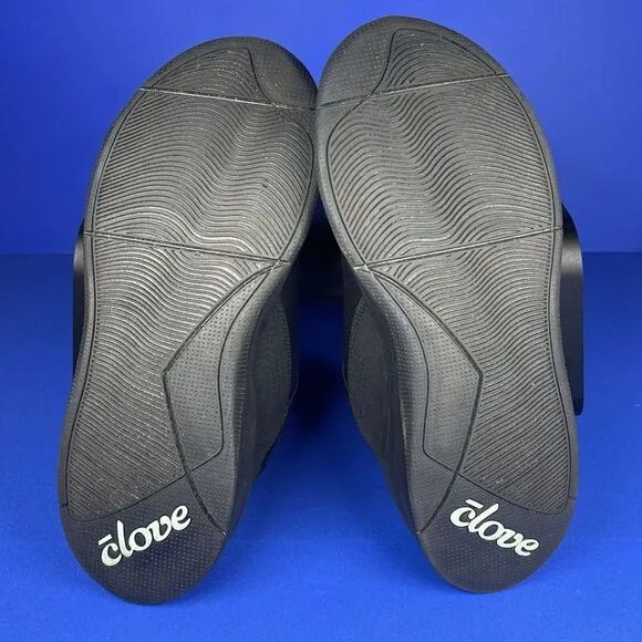Clove Classic‎ Healthcare Nursing Shoes All Black Sneakers Comfort 10