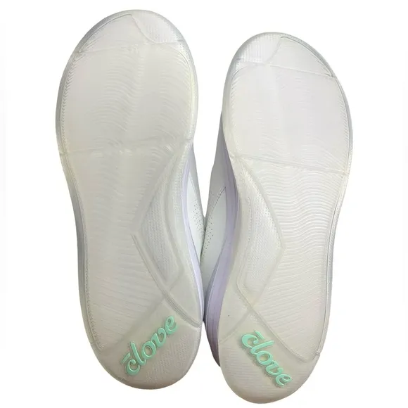 Clove Nursing School Sneakers Womens Size 10 Nurse Shoes Brilliant White
