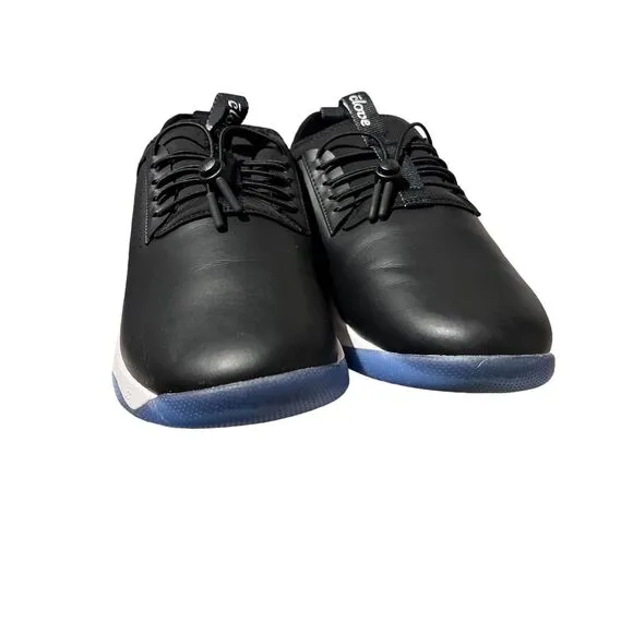 Clove Sneakers Mens 7.5 Black Healthcare Nurse Comfort Slip Resistant Blue Work