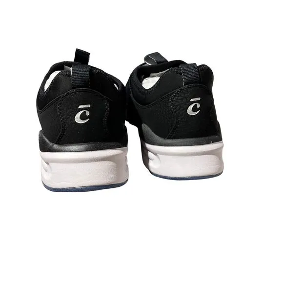 Clove Sneakers Mens 7.5 Black Healthcare Nurse Comfort Slip Resistant Blue Work