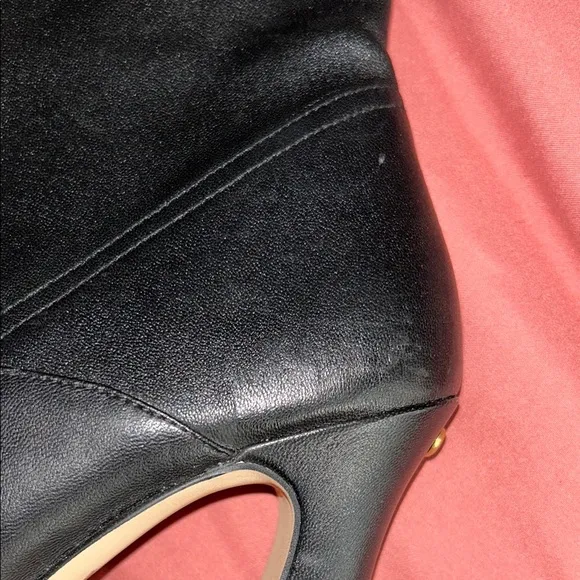 Coach Black Heeled Boots