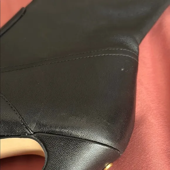 Coach Black Heeled Boots