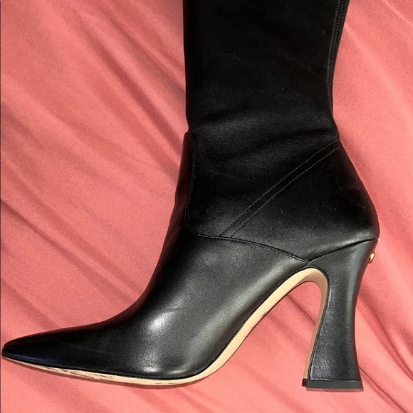 Coach Black Heeled Boots