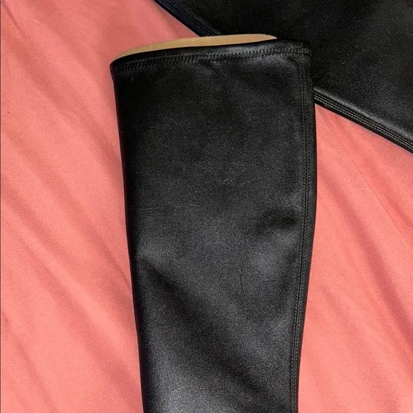 Coach Black Heeled Boots