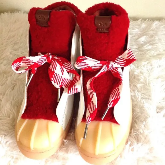 Coach Shearling High Top Sneakers