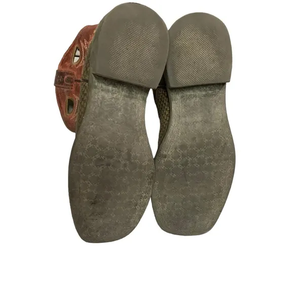 CODY JAMES BOYS' REPTILE PRINT WESTERN BOOTS - BROAD SQUARE TOE