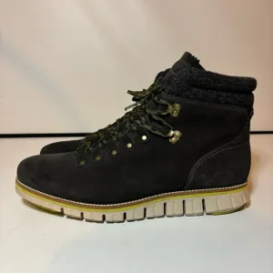 Cole Haan C30406 Zerogrand Waterproof Hiker Midnight Grey Wool Boots Men’s 11 W