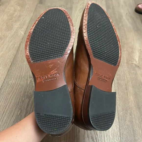 Cole Haan Classic Cap Brown Leather Men's Shoes | 12