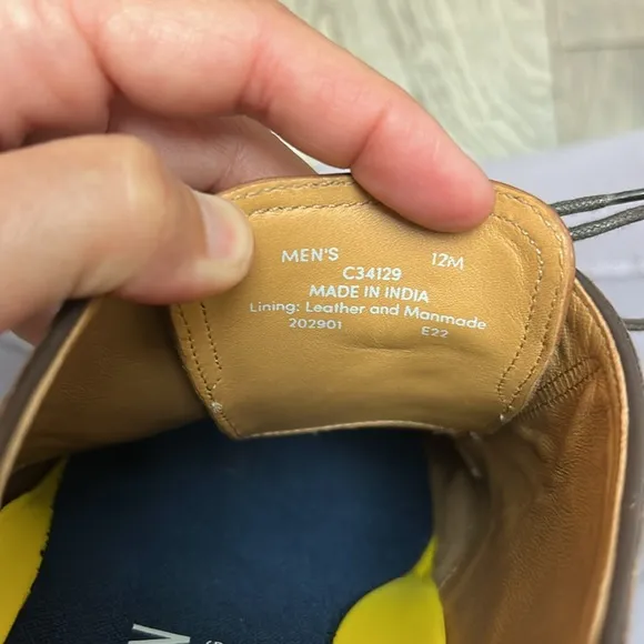 Cole Haan Classic Cap Brown Leather Men's Shoes | 12