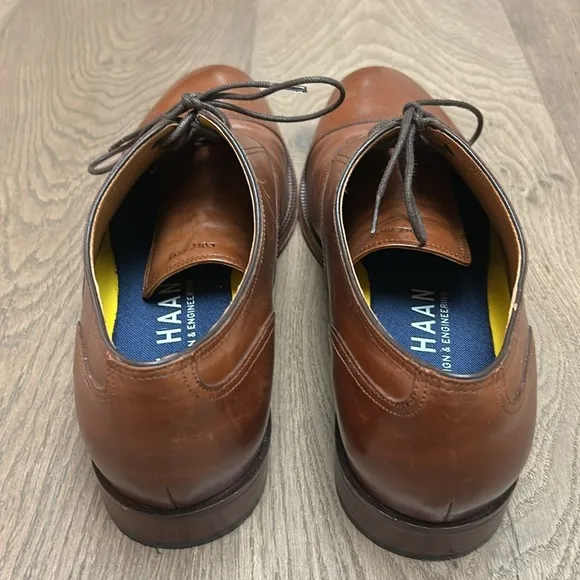 Cole Haan Classic Cap Brown Leather Men's Shoes | 12
