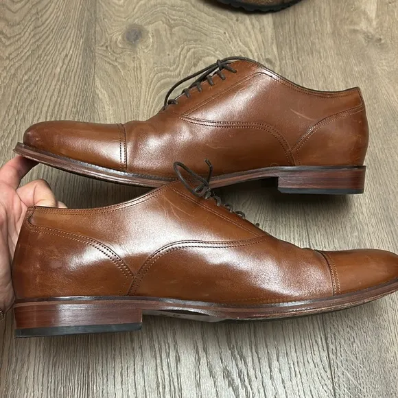 Cole Haan Classic Cap Brown Leather Men's Shoes | 12