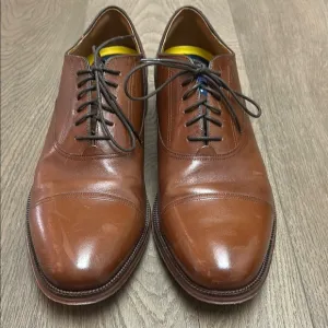 Cole Haan Classic Cap Brown Leather Men's Shoes | 12