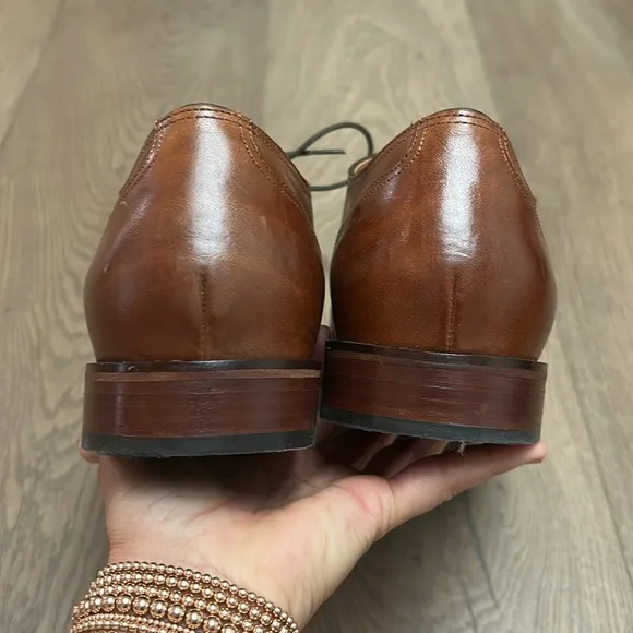 Cole Haan Classic Cap Brown Leather Men's Shoes | 12