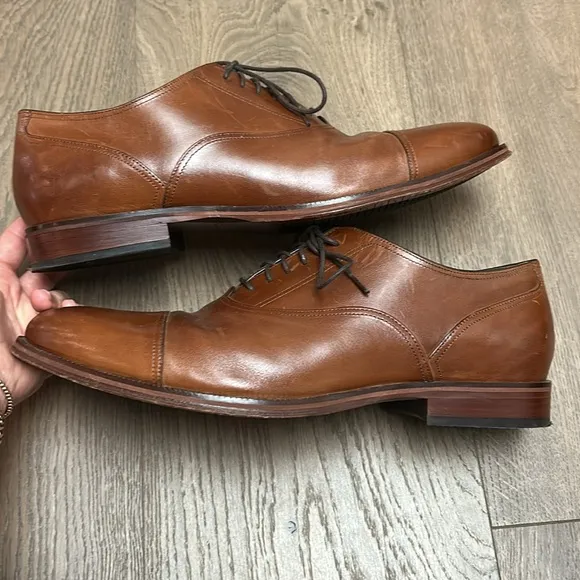 Cole Haan Classic Cap Brown Leather Men's Shoes | 12