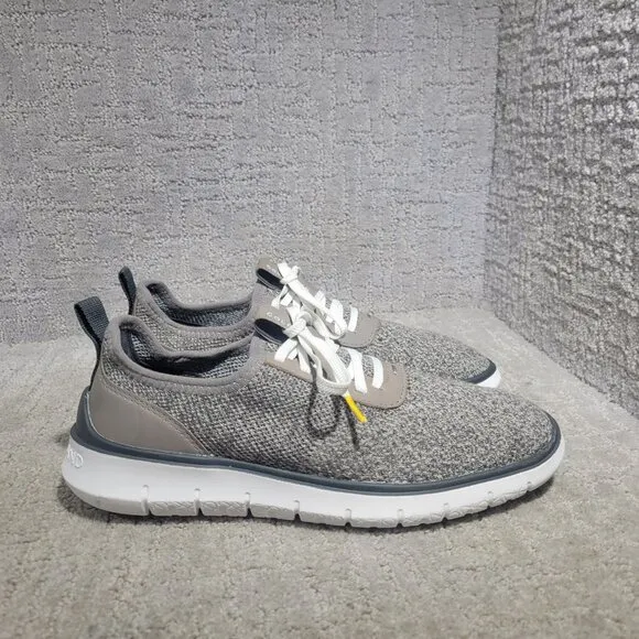 Cole Haan Generation Zerogrand Stitchlite Men's Size 8 Gray Sneaker Shoes C31405