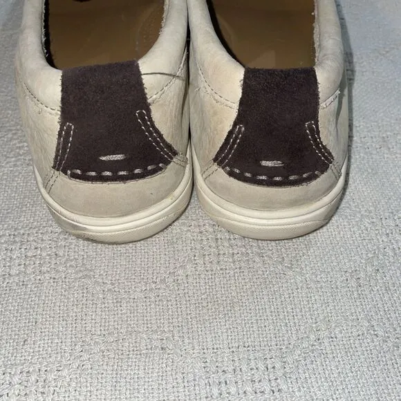 Cole Haan Grand O’s Men’s Casual Shoes Sz  10.5 M Beige Leather Outdoors Comfort