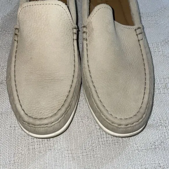 Cole Haan Grand O’s Men’s Casual Shoes Sz  10.5 M Beige Leather Outdoors Comfort